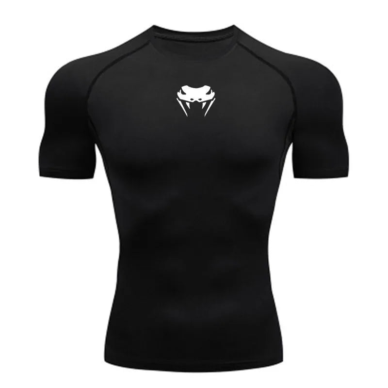 Apex Cobra Moisture-Wicking compression Tee shirt