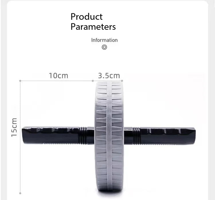 ApexFitness Ab Roller Wheel for core workouts