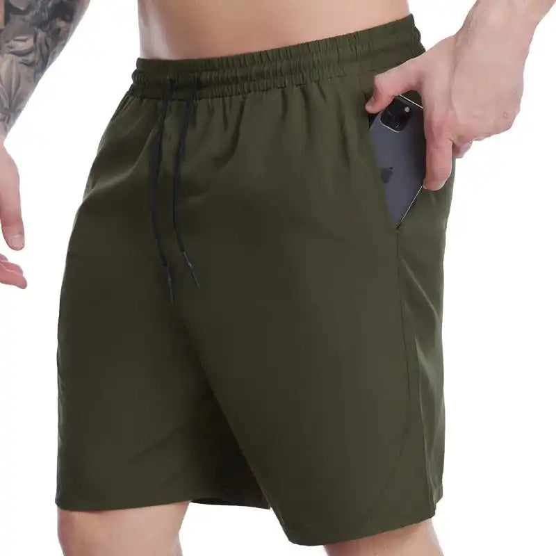 Apex Men's Retro Flow Shorts loose basketball shorts green