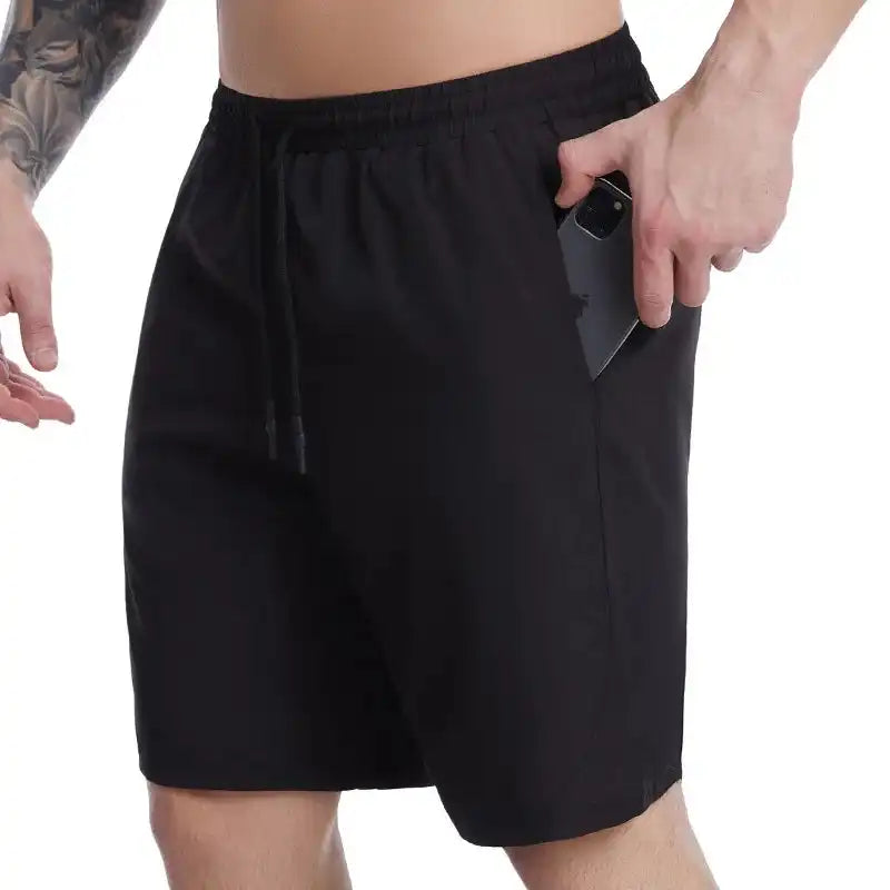 Apex Men's Retro Flow Shorts loose basketball shorts black