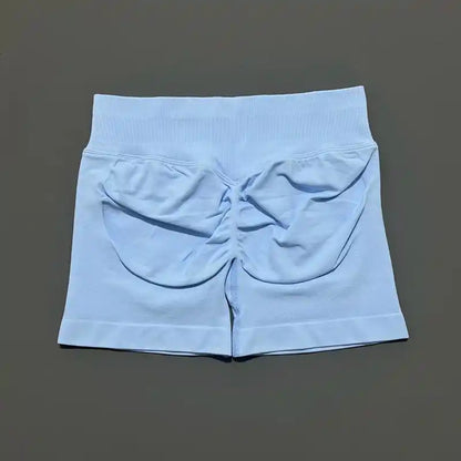 Apex Sculpt gym and yoga shorts for women sky blue 