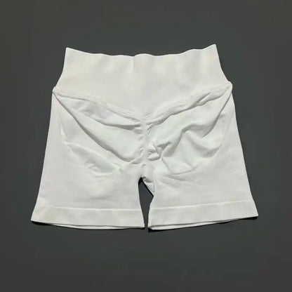 Apex Sculpt gym and yoga shorts for women white 
