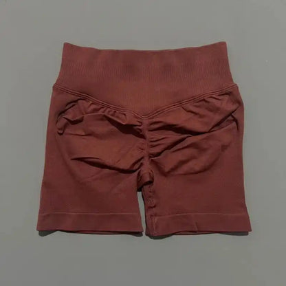 Apex Sculpt gym and yoga shorts for women brown 