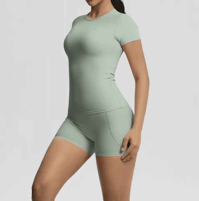 Apex Sculpt Full 2-Piece Yoga & Training Set model Green